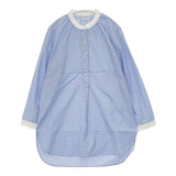 CLASKA D チュニック プルオーバー ブラウス シャツ ブルー レディース クラスカ【中古】5-0804M∞