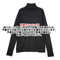 Mila Owen タートルネックリブ セーター ニット ブラック レディース ミラオーウェン【中古】5-1005T∞