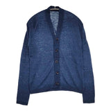 45R/45rpm 超ガーゼの908オーシャンホールカーディガン（インディゴ加工） 定価33000円 カーディガン ネイビー レディース フォーティーファイブアールピーエム【中古】5-1016M∞