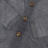 45R/45rpm 超ガーゼの908オーシャンホールカーディガン（インディゴ加工） 定価33000円 カーディガン ネイビー レディース フォーティーファイブアールピーエム【中古】5-1016M∞