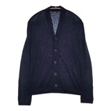 45R/45rpm 超ガーゼの908オーシャンホールカーディガン 定価25300円 カーディガン ネイビー レディース フォーティーファイブアールピーエム【中古】5-1016M∞