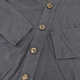 45R/45rpm 超ガーゼの908オーシャンホールカーディガン 定価25300円 カーディガン ネイビー レディース フォーティーファイブアールピーエム【中古】5-1016M∞