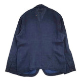 45R/45rpm リネンのジャケット WOMEN(インディゴ） 定価73700円 ジャケット ネイビー レディース フォーティーファイブアールピーエム【中古】5-1016M∞