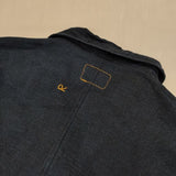 45R/45rpm リネンのジャケット WOMEN(インディゴ） 定価73700円 ジャケット ネイビー レディース フォーティーファイブアールピーエム【中古】5-1016M∞