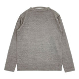 45R/45rpm 度詰天竺の90845星Tシャツ（トップ） 定価12600円 長袖Ｔシャツ カットソー ロンＴ グレー レディース フォーティーファイブアールピーエム【中古】5-1016M∞