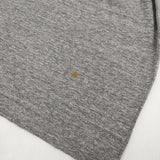 45R/45rpm 度詰天竺の90845星Tシャツ（トップ） 定価12600円 長袖Ｔシャツ カットソー ロンＴ グレー レディース フォーティーファイブアールピーエム【中古】5-1016M∞