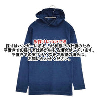 45R 45rpm 上質コットン100% 藍染 インディゴパーカー　サイズ1 45R 45rpm 上質コットン100% 藍染 インディゴパーカー サイズ1