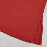 45R/45rpm ジンバブエコットンワイドTシャツ カットソー レッド レディース フォーティーファイブアールピーエム【中古】5-1201M∞