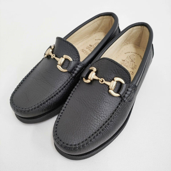 ARTESANOS 600G ビットローファー サイズ36 NEGRO ローファー ブラック レディース アルテサノス【中古】5-0628G♪