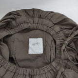 ARMEN インド製　コットン ウエストゴム ロングスカート ブラウン レディース アーメン【中古】5-0804M∞