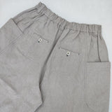 Cotton House Aya Castle Combe garden カッスルクームガーデン コットン 総柄 パンツ グレー レディース コットンハウスアヤ【中古】5-1022G∞