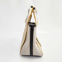 A.D.M.J. Accesoires De Mademoiselle デイリートート トートバッグ ベージュ レディース エーディーエムジェーアクセソワドゥマドモワゼル【中古】5-0918G∞