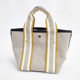 A.D.M.J. Accesoires De Mademoiselle デイリートート トートバッグ ベージュ レディース エーディーエムジェーアクセソワドゥマドモワゼル【中古】5-0918G∞