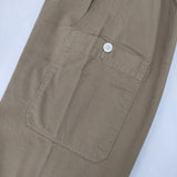 AMERICANA イージーパンツ コットン パンツ ベージュ レディース アメリカーナ【中古】5-1022G∞