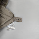 pas a pas 後染め加工 イージーパンツ Z132027 コットン パンツ ベージュ レディース パスアパス【中古】5-0804M∞