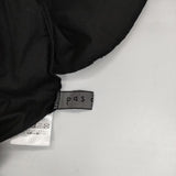 pas a pas 後染め加工 イージーパンツ Z132027 コットン パンツ ブラック レディース パスアパス【中古】5-0804M∞