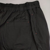 pas a pas 後染め加工 イージーパンツ Z132027 コットン パンツ ブラック レディース パスアパス【中古】5-0804M∞