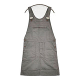 MHL. 595-156371 サロペットスカート コットンリネン ワンピース グレー レディース エムエイチエル【中古】5-1016M∞