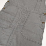 MHL. 595-156371 サロペットスカート コットンリネン ワンピース グレー レディース エムエイチエル【中古】5-1016M∞