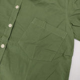 MHL. 595-153372 定価16800円 コットン 長袖シャツ グリーン レディース エムエイチエル【中古】5-1016M∞