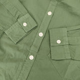 MHL. 595-153372 定価16800円 コットン 長袖シャツ グリーン レディース エムエイチエル【中古】5-1016M∞