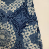 45R/45rpm インディゴ天竺のアロハワンピース ドレス 定価64900円 ワンピース ブルー レディース フォーティーファイブアールピーエム【中古】5-1214M∞