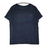 45R/45rpm サイズ2 半袖Ｔシャツ カットソー ネイビー イエロー レディース フォーティーファイブアールピーエム【中古】5-0708S♪