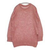 45R/45rpm モンサンミッシェルリネンニットチュニック 定価41800円 ラミー セーター ニット ピンク レディース フォーティーファイブアールピーエム【中古】5-1016M∞