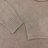 45R/45rpm モンサンミッシェルリネンニットチュニック 定価41800円 ラミー セーター ニット ピンク レディース フォーティーファイブアールピーエム【中古】5-1016M∞