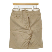 MASTER&CO. SHORT CHINO WITH BELT ベルト付き 定価16590円 XS ショートパンツ ショーツ ベージュ レディース マスターアンドコー【中古】5-0708S♪