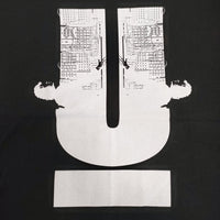 UNDERCOVER TEE Modular Synthe U UC1B3807 サイズ4 プリント 半袖Ｔシャツ カットソー ブラック メンズ アンダーカバー【中古】5-0713S♪