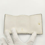 MARC JACOBS THE SNAPSHOT MINI TRIFOLD ウォレット 三つ折り財布 ブラック グレー レディース マークジェイコブス【中古】5-0813G∞