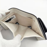 MARC JACOBS THE SNAPSHOT MINI TRIFOLD ウォレット 三つ折り財布 ブラック グレー レディース マークジェイコブス【中古】5-0813G∞