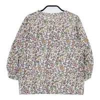 45R/45rpm キルトフラワープリントのTシャツ 定価17600円 カットソー マルチカラー レディース フォーティーファイブアールピーエム【中古】5-0804M∞