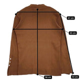 Traditional Weatherwear TWW モックネック リブ 長袖Ｔシャツ カットソー ロンＴ ブラウン レディース トラディショナルウェザーウェア【中古】5-1016M∞