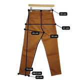 DMG リラクシング テーパードパンツ 定価18150円 13-921T パンツ ブラウン レディース ディーエムジー/ドミンゴ【中古】5-1016G∞