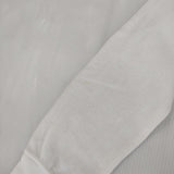 FABRIQUE en planete terre コットン ヘンリーネック ワッフル 長袖Ｔシャツ カットソー ロンＴ ホワイト レディース ファブリケ【中古】5-1016M∞