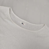 45R/45rpm 天竺カットワーク馬比古Tシャツ 定価30800円 カットソー ホワイト レディース フォーティーファイブアールピーエム【中古】5-1016M∞