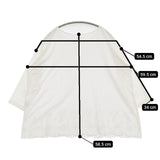 45R/45rpm 天竺カットワーク馬比古Tシャツ 定価30800円 カットソー ホワイト レディース フォーティーファイブアールピーエム【中古】5-1016M∞