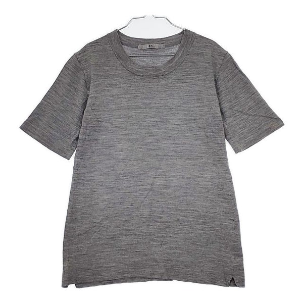 45R/45rpm ウール天竺クルーネックTシャツ ニット 定価25300円 ニット グレー レディース フォーティーファイブアールピーエム【中古】5-1005T∞