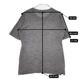 45R/45rpm ウール天竺クルーネックTシャツ ニット 定価25300円 ニット グレー レディース フォーティーファイブアールピーエム【中古】5-1005T∞