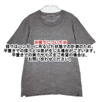 45R/45rpm ウール天竺クルーネックTシャツ ニット 定価25300円 ニット グレー レディース フォーティーファイブアールピーエム【中古】5-1005T∞