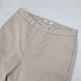 45R/45rpm クールストレッチハケ目パンツ 定価20900円 パンツ ベージュ レディース フォーティーファイブアールピーエム【中古】5-1016M∞