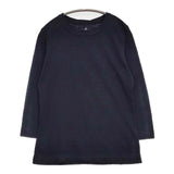 45R/45rpm コットン 長袖Ｔシャツ カットソー ロンＴ ネイビー レディース フォーティーファイブアールピーエム【中古】5-1016M∞