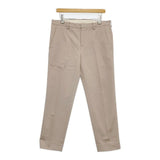 45R/45rpm ウエポンチノスリムパンツ 定価24200円 スラックス サイズ4 パンツ ベージュ レディース フォーティーファイブアールピーエム【中古】5-1016G∞