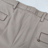 45R/45rpm ウエポンチノスリムパンツ 定価24200円 スラックス サイズ4 パンツ ベージュ レディース フォーティーファイブアールピーエム【中古】5-1016G∞