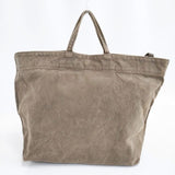 45R/45rpm キャンバス 2way ショルダーバッグ トートバッグ ブラウン レディース フォーティーファイブアールピーエム【中古】5-1112G∞