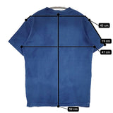BLUE BLUE ロゴ サイズ1 インディゴ 半袖Ｔシャツ カットソー ブルー レディース ブルーブルー【中古】5-0708S♪