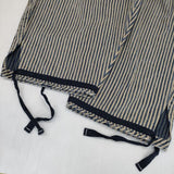 45R/45rpm おこめサテンの908オンザビーチオーバーオール（ヒッコリー 淡） 定価59400円 40.5 オーバーオール ネイビー レディース フォーティーファイブアールピーエム【中古】5-1113M∞