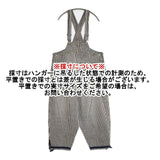 45R/45rpm おこめサテンの908オンザビーチオーバーオール（ヒッコリー 淡） 定価59400円 40.5 オーバーオール ネイビー レディース フォーティーファイブアールピーエム【中古】5-1113M∞